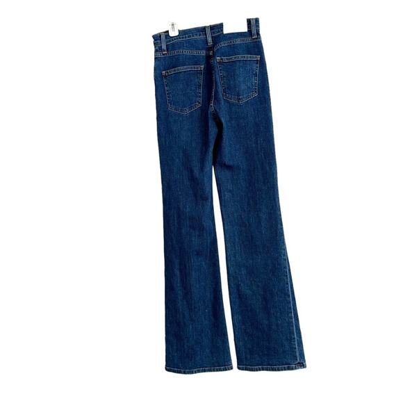 Equipment Duprey Blue Bootleg Jeans denim 70s 80s 90s Y2K Size 27 High Waist - Picture 16 of 16
